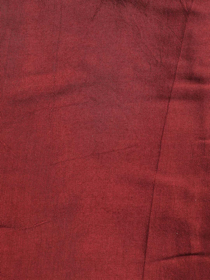 Yoke Embroidery Chanderi Unstitched Suit Piece With Dupatta