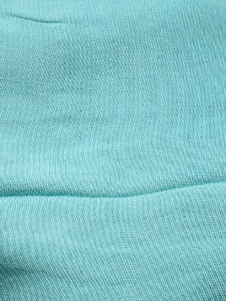 Neck Patti Printed Chanderi Unstitched Suit With Dupatta