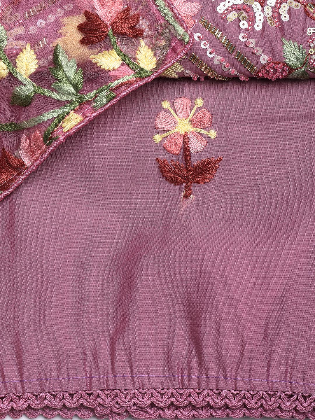 Neck Embroidery Cotton Unstitched Suit With Dupatta