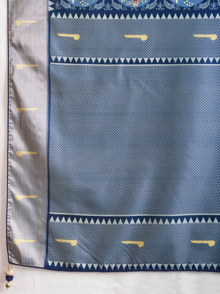 Zari Jaal Woven Art Silk Saree