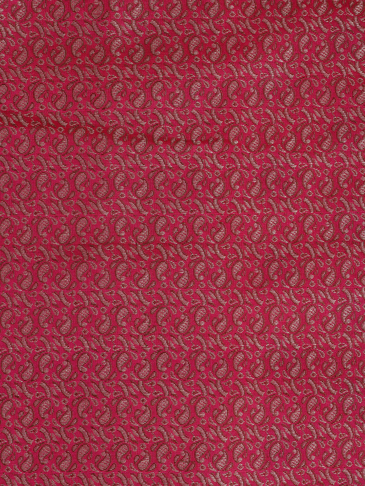 Banarasi Chanderi Unstitched Suit With Dupatta