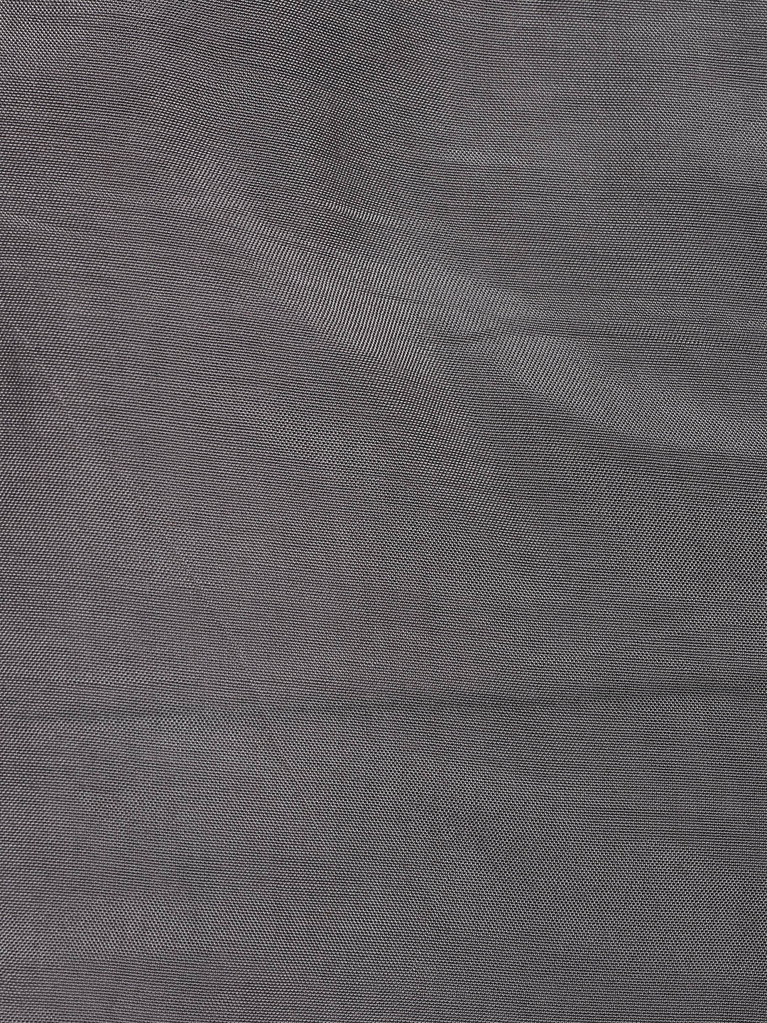 Patch Neck Organza Unstitched Suit Piece With Dupatta
