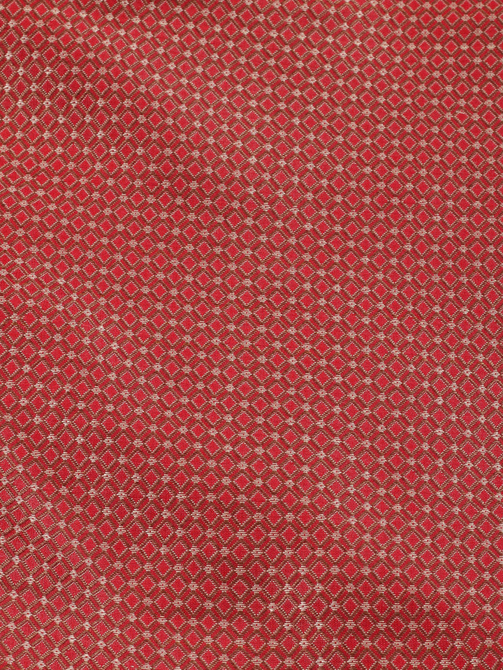Woven Chanderi Unstitched Suit Piece With Dupatta