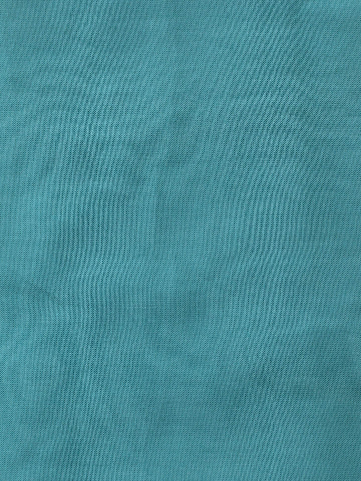 Printed Cotton Blend Unstitched Suit With Dupatta