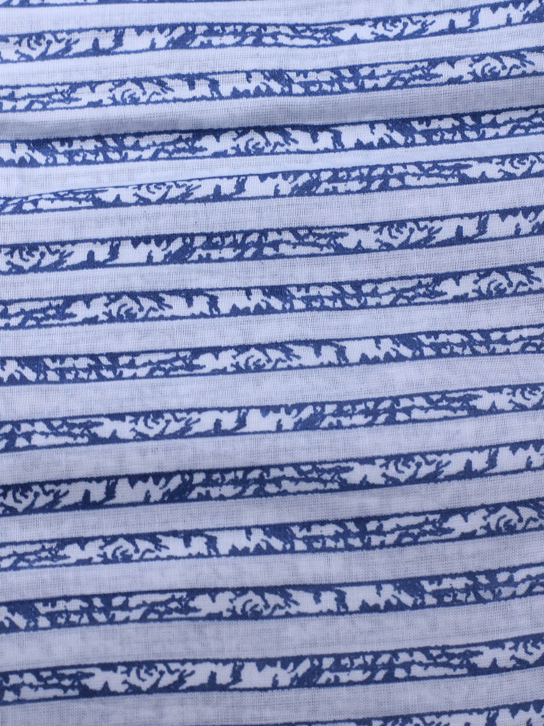 Printed Cotton Blend Unstitched Suit With Dupatta