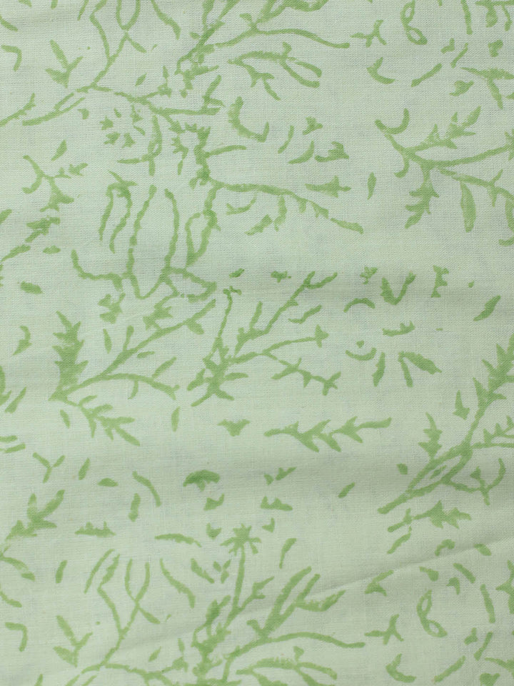 Printed Cotton Blend Unstitched Suit Piece With Dupatta