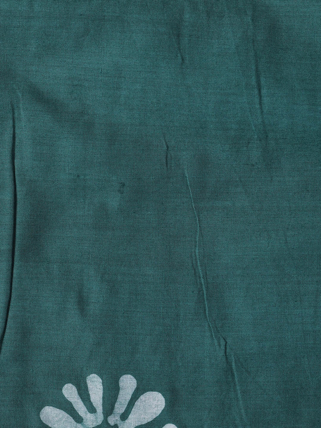 Printed Cotton Blend Unstitched Suit With Dupatta