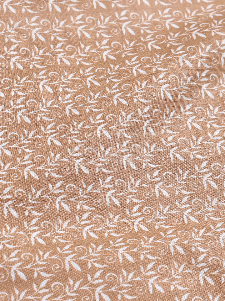 Neck Patti Cotton Blend Unstitched Suit With Dupatta
