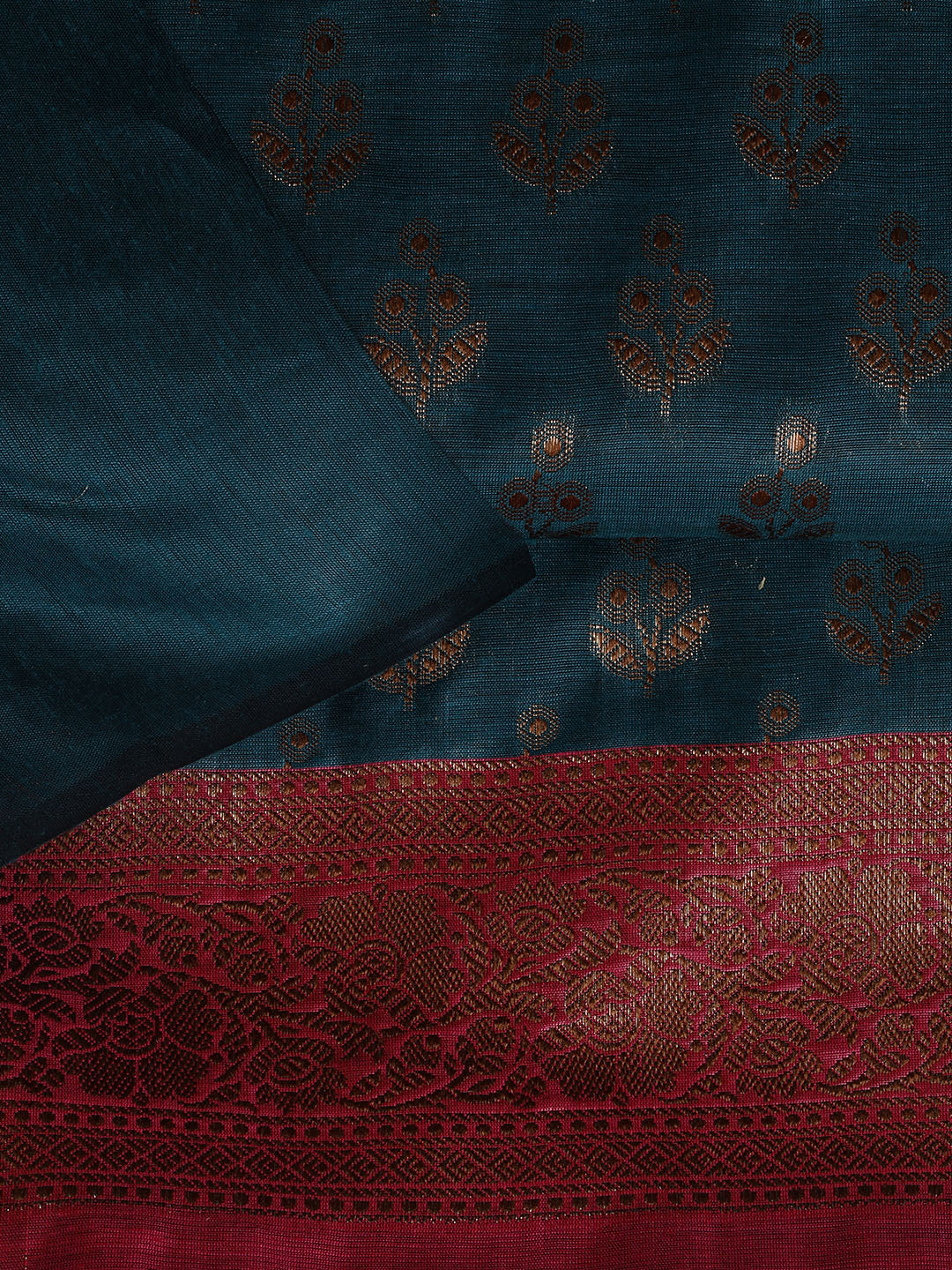 Banarasi Chanderi Unstitched Suit With Dupatta