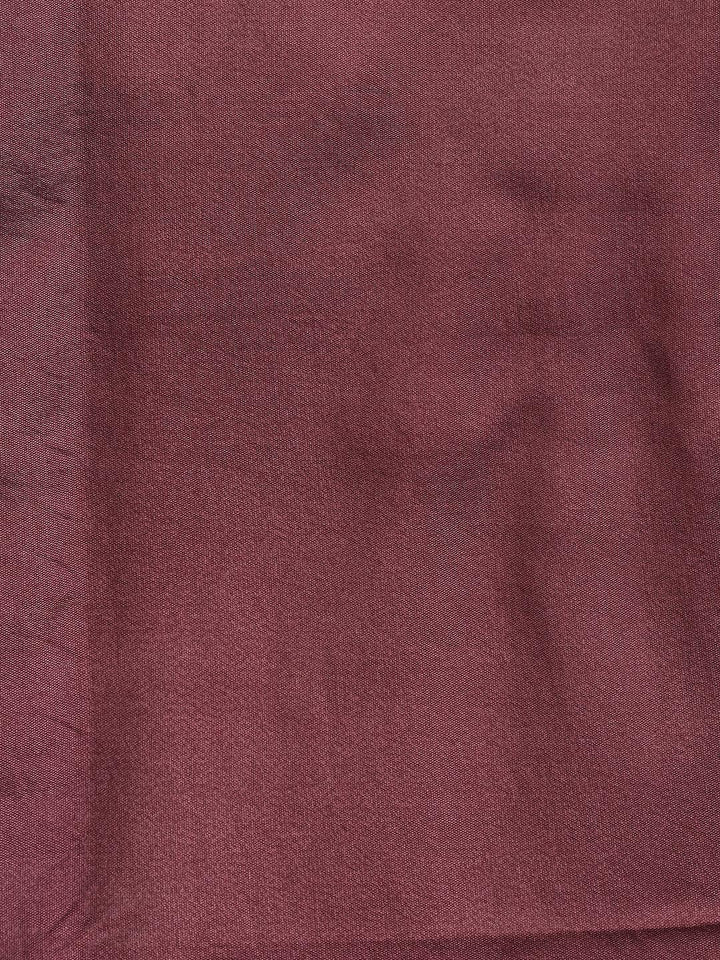 Floral Woven Chanderi Unstitched Suit With Dupatta