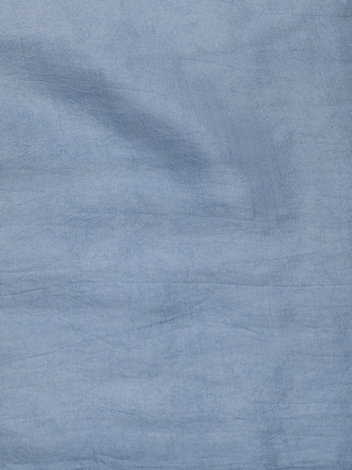 Booti Woven Chanderi Unstitched Suit Dupatta