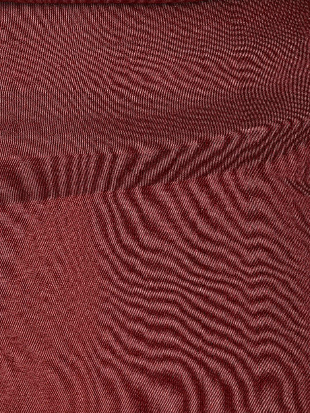 Embroidery Chanderi Unstitched Suit With Dupatta