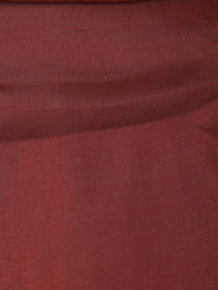Embroidery Chanderi Unstitched Suit With Dupatta