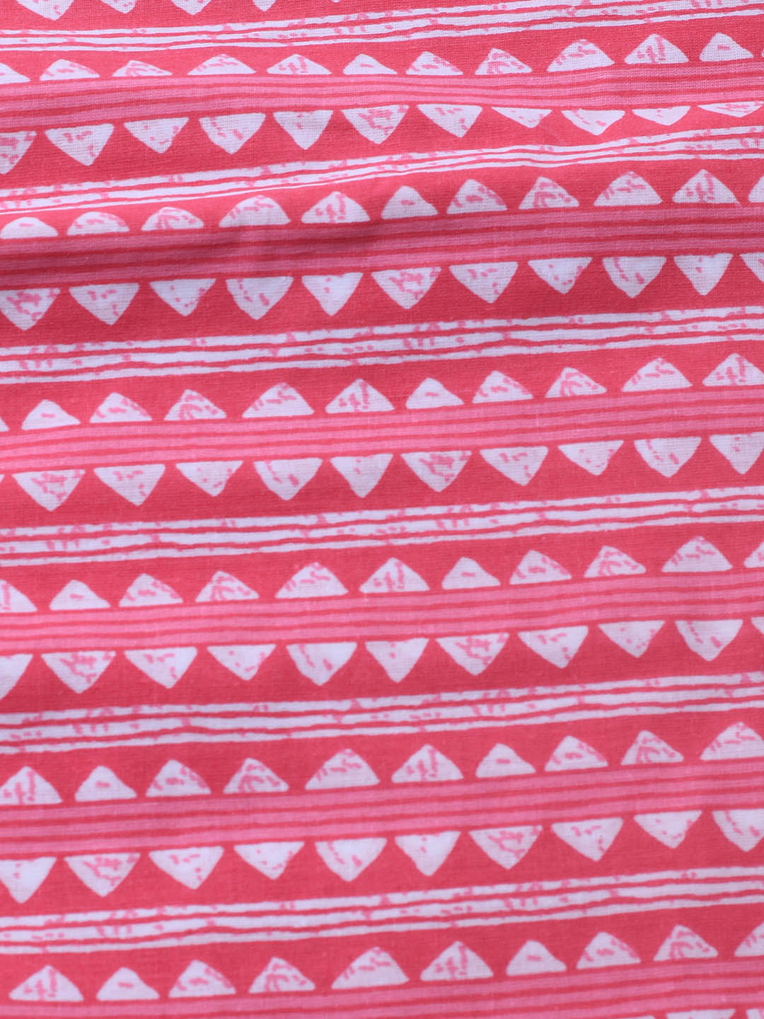 Printed Cotton Blend Unstitched Suit With Dupatta