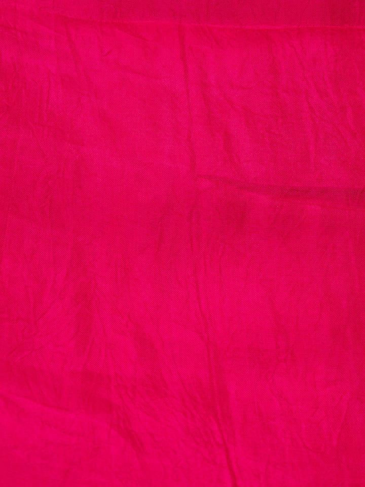Booti Work Art Silk Unstitched Suit Piece With Dupatta