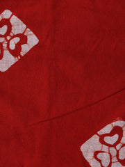 Printed Cotton Blend Unstitched Suit With Dupatta