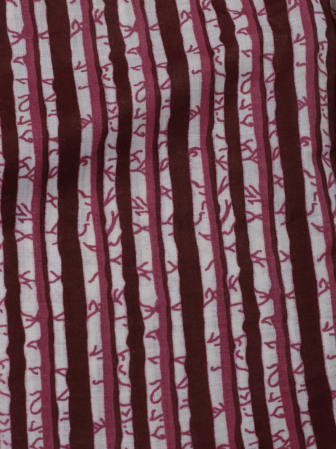 Printed Cotton Blend Unstitched Suit With Dupatta