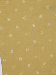 Neck Work Cotton Blend Unstitched Suit With Dupatta