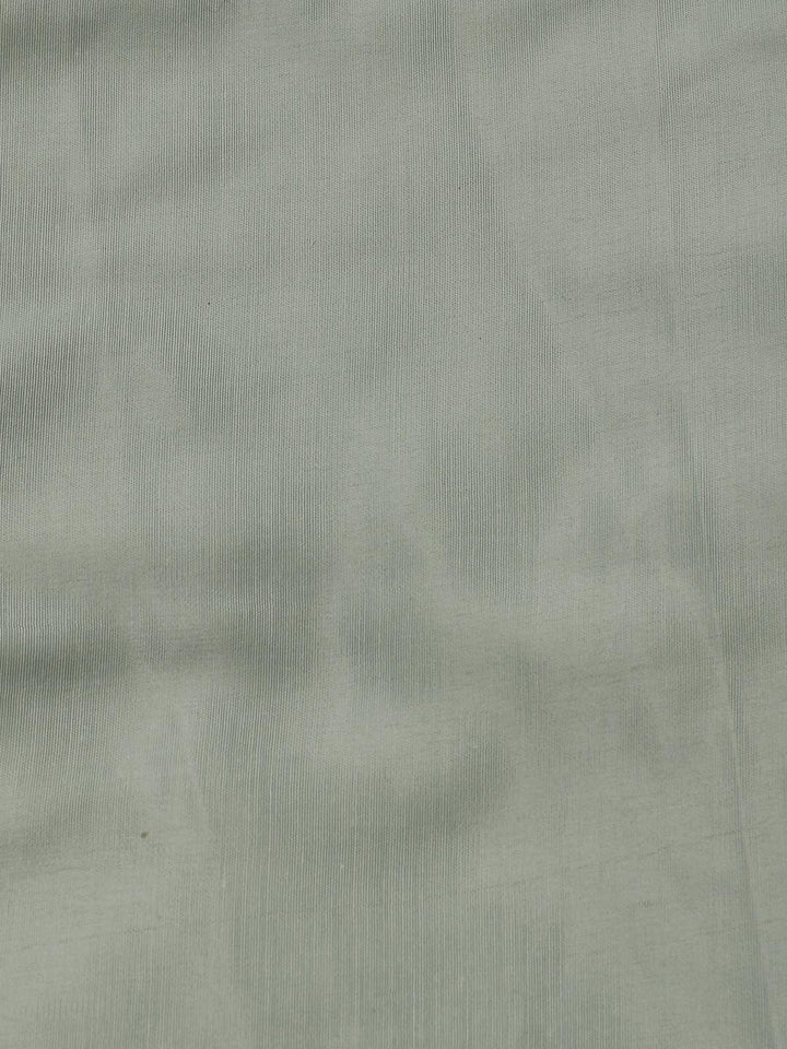 Neck Embroidered Chanderi Unstitched Suit With Dupatta