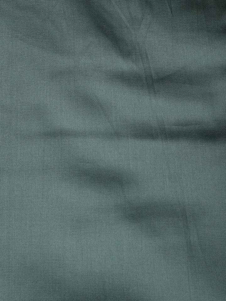 Neck Patti Cotton Blend Unstitched Suit With Dupatta