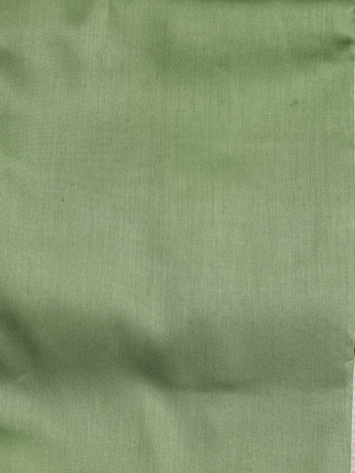Jamdani Work Chanderi Unstitched Suit Piece With Dupatta