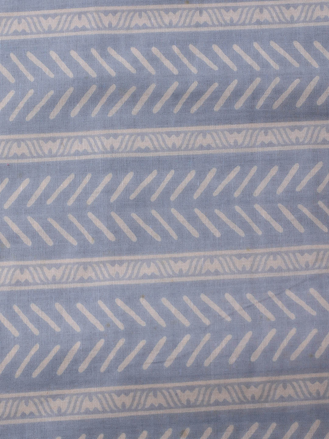 Printed Cotton Blend Unstitched Suit Piece With Dupatta