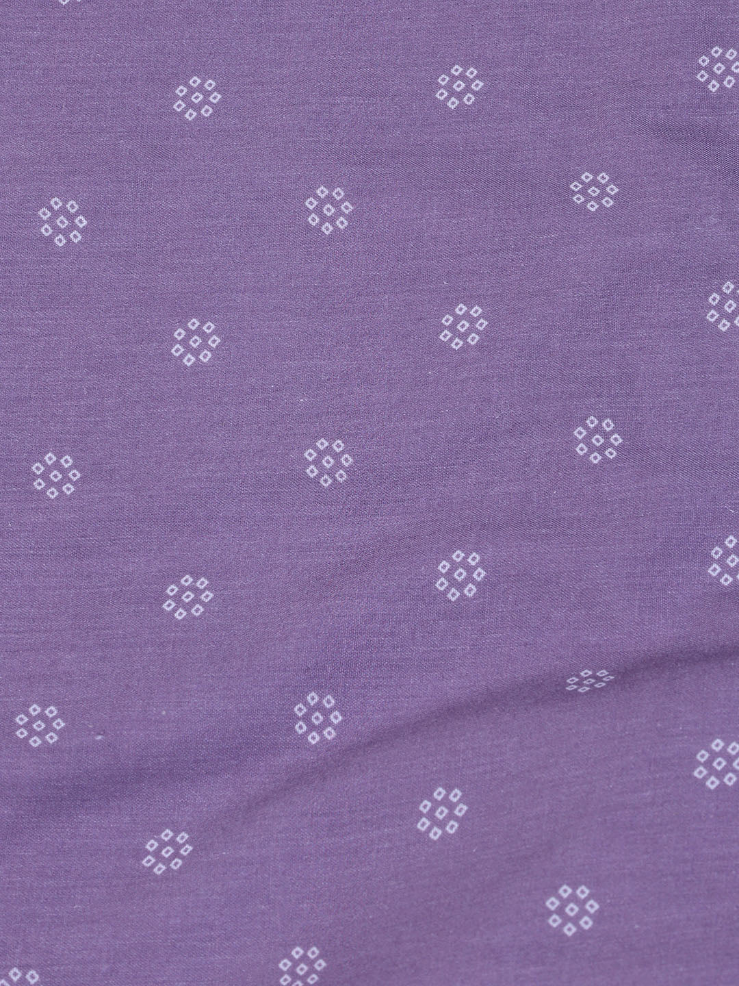 Neck Work Cotton Blend Unstitched Suit With Dupatta