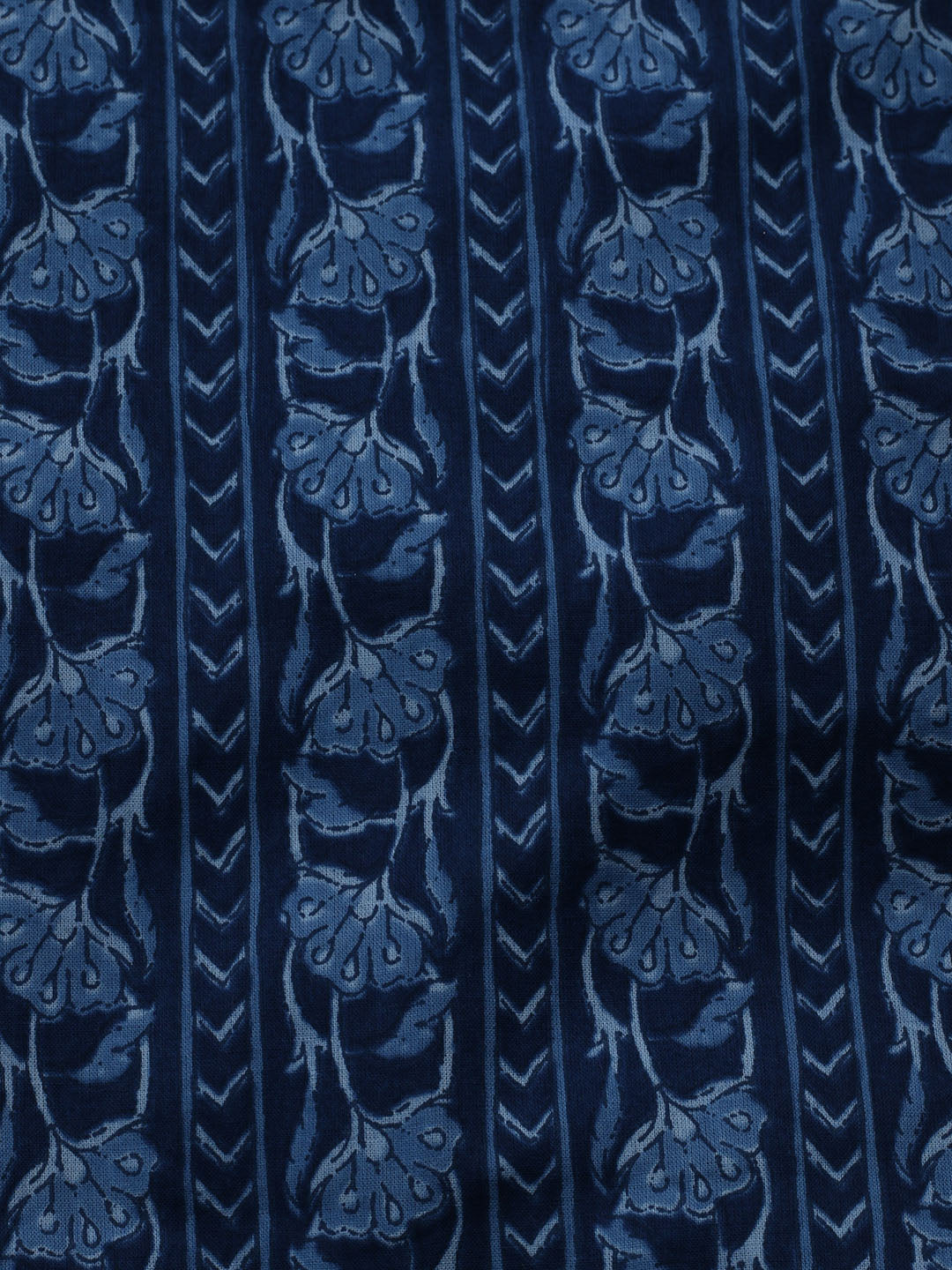 Printed Chanderi Unstitched Suit Piece With Dupatta