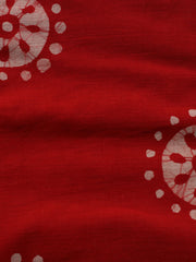 Printed Cotton Blend Unstitched Suit With Dupatta