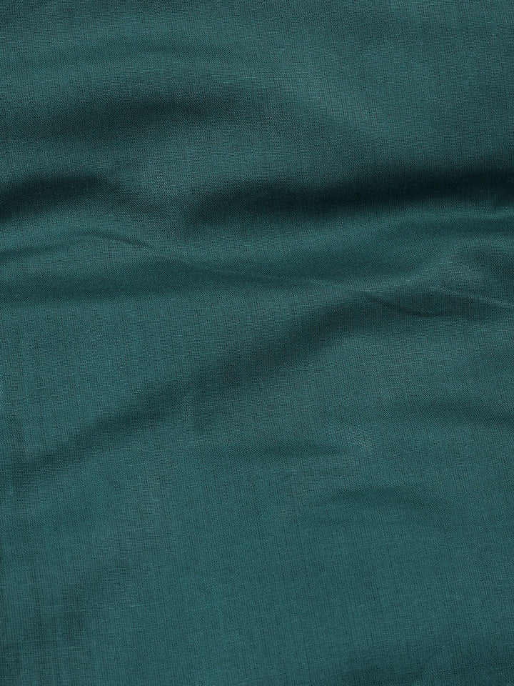 Printed Cotton Blend Unstitched Suit With Dupatta