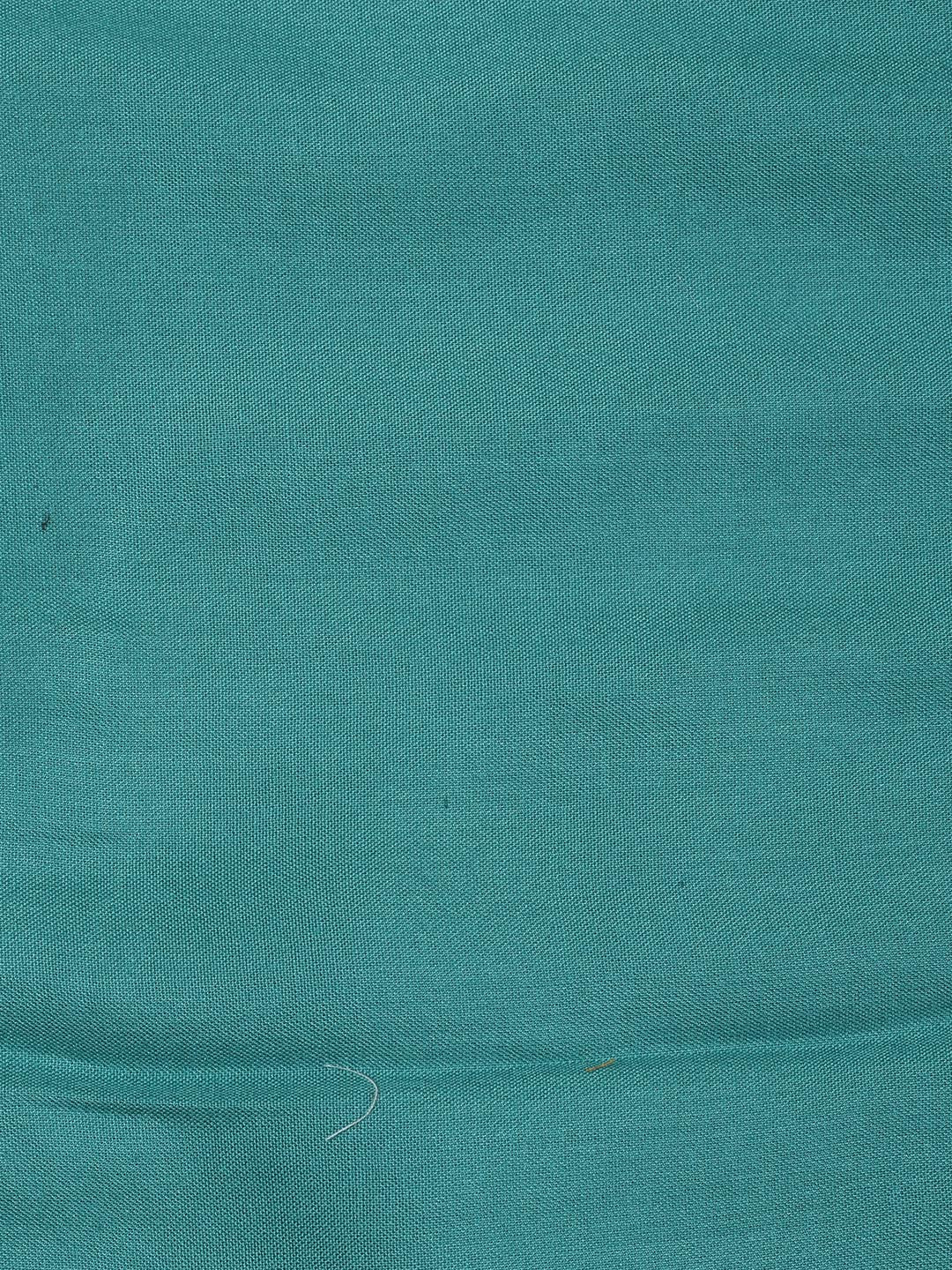 Neck Embroidered Cotton Blend Unstitched Suit Piece With Dupatta