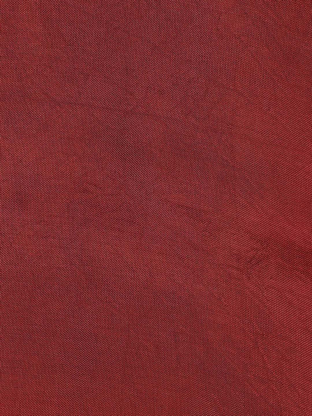 Embroidered Art Silk Unstitched Suit Piece With Dupatta