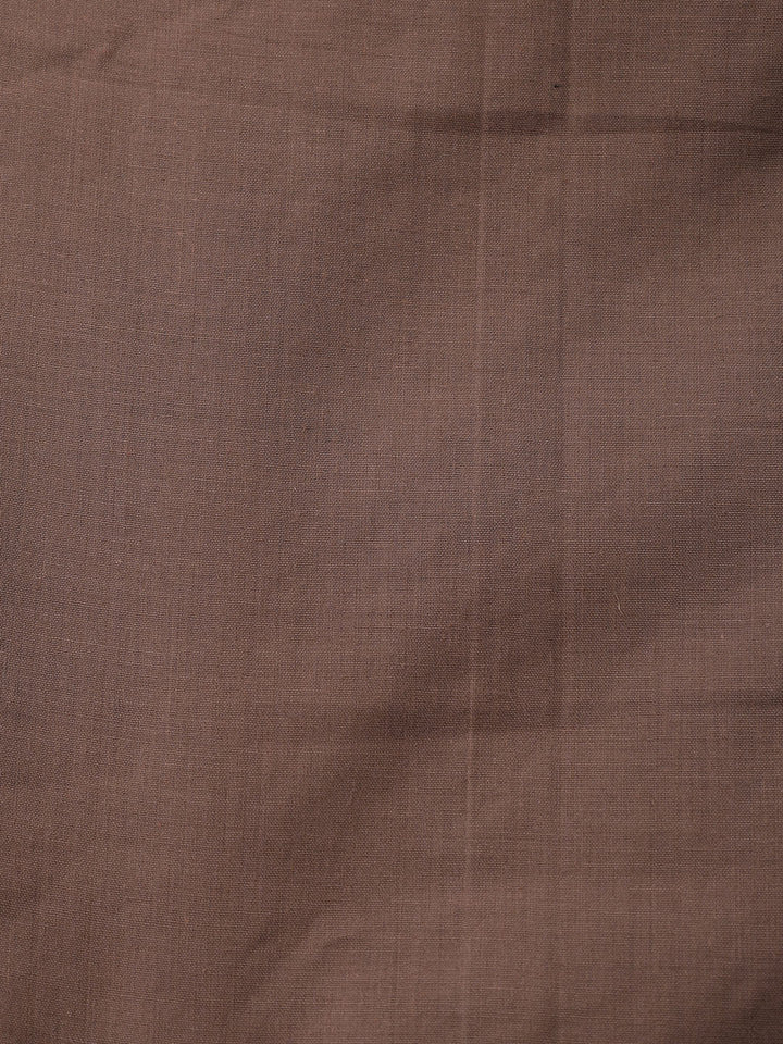Printed Cotton Blend Unstitched Suit With Dupatta