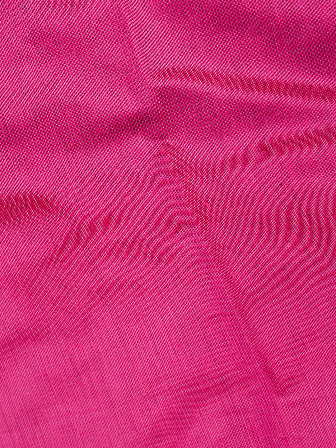 Woven Chanderi Unstitched Suit With Dupatta