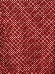 Neck Work Cotton Blend Unstitched Suit With Dupatta
