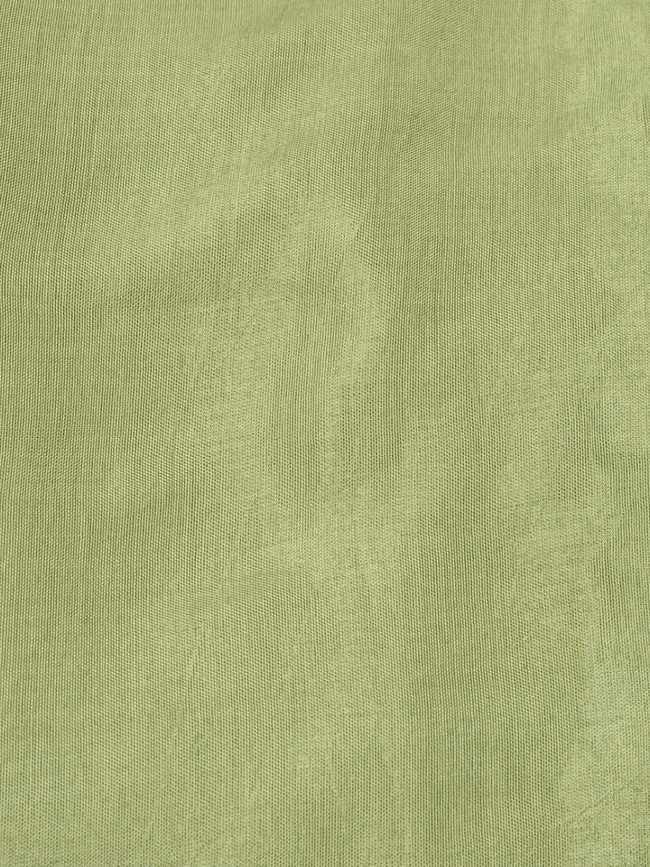 Neck Embroidered Tissue Unstitched Suit Piece With Dupatta