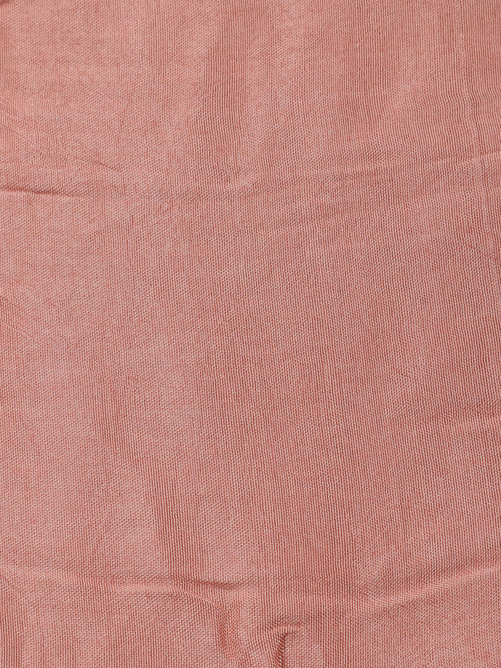 Neck Embroidered Tissue Unstitched Suit Piece With Dupatta