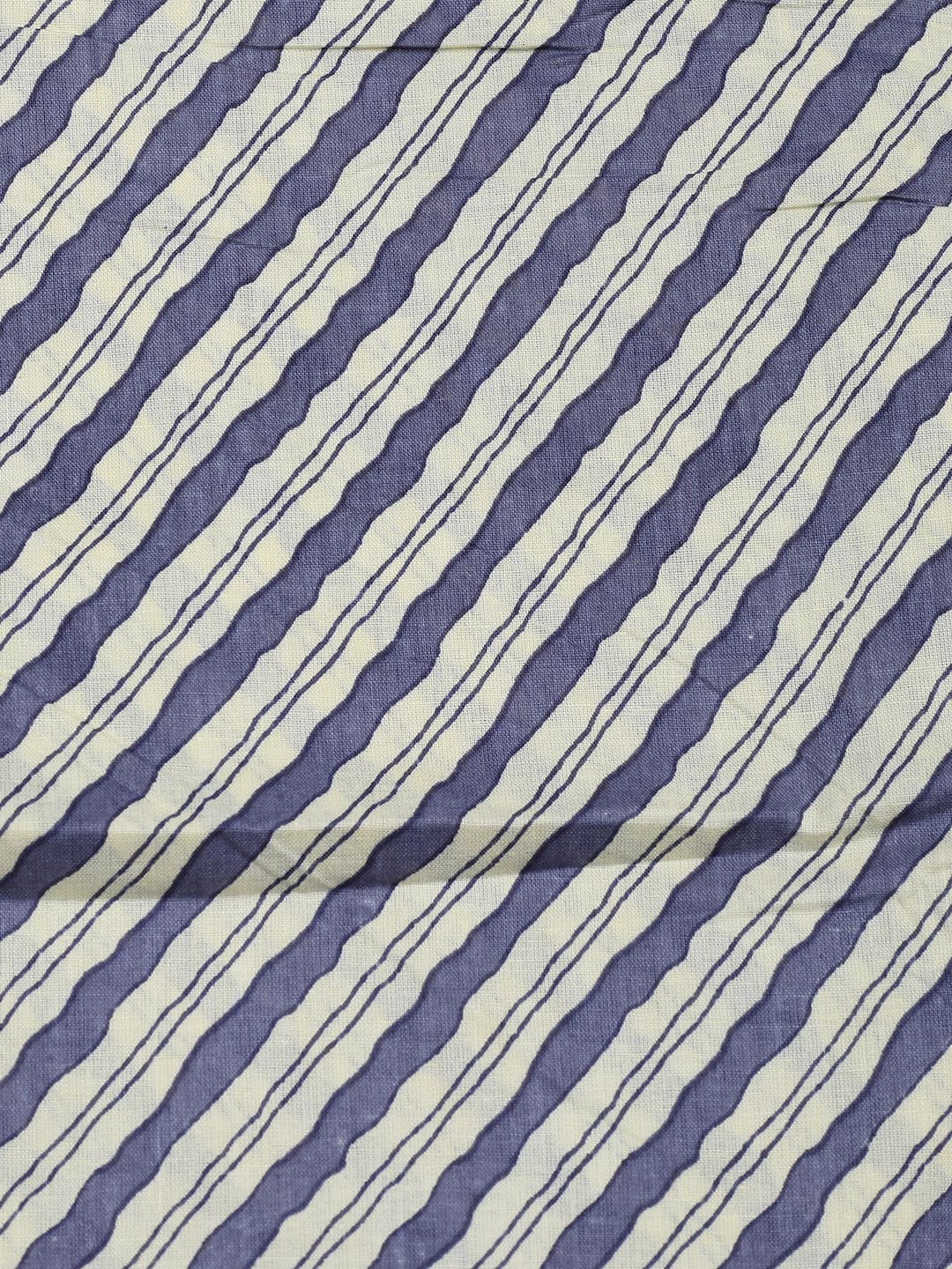 Printed Cotton Blend Unstitched Suit With Dupatta