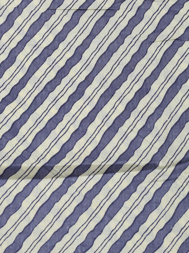 Printed Cotton Blend Unstitched Suit With Dupatta
