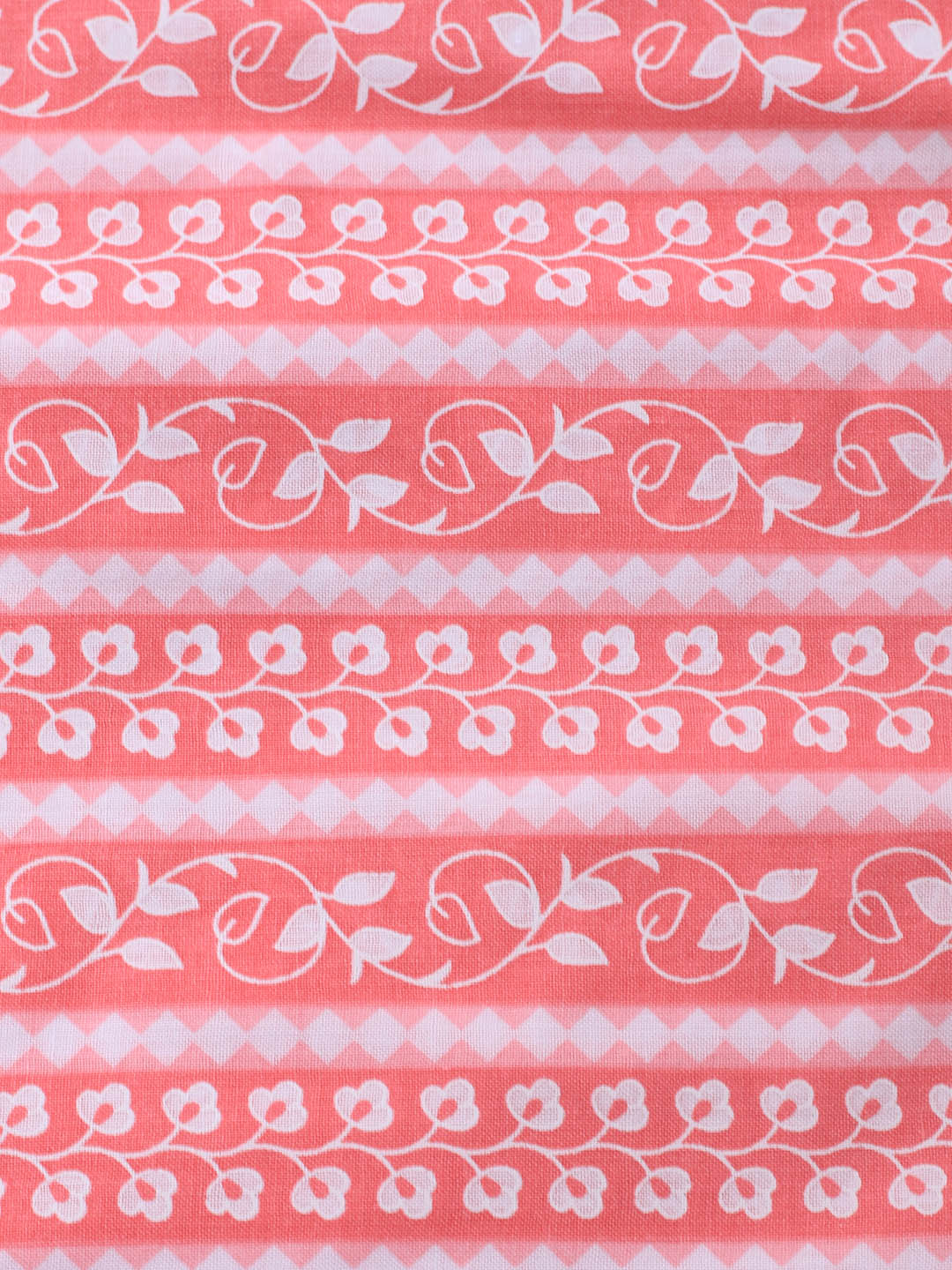 Printed Cotton Blend Unstitched Suit With Dupatta