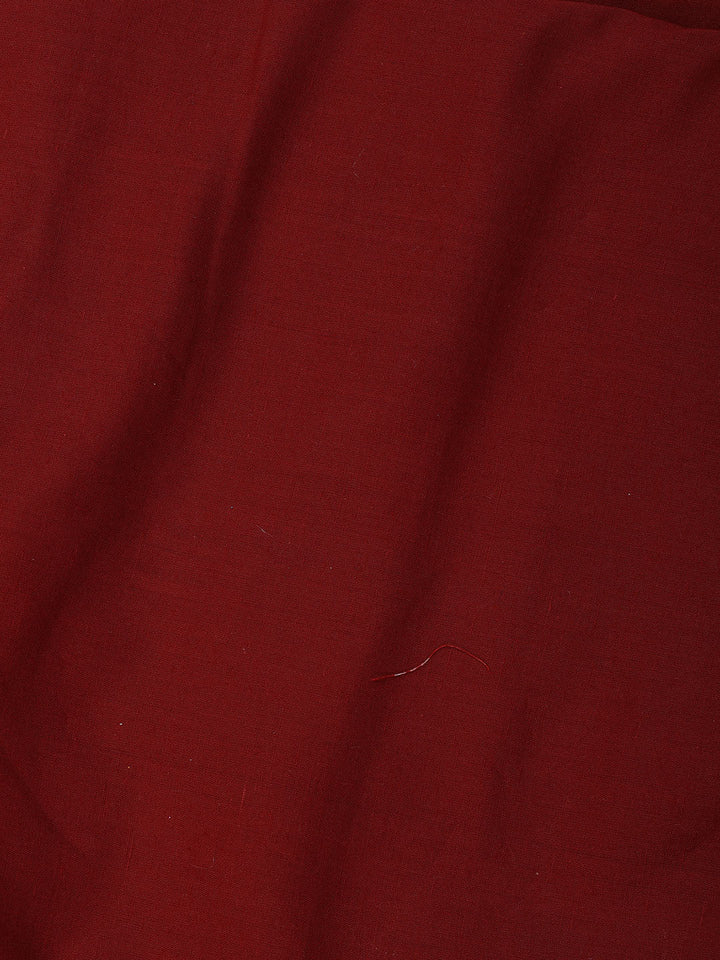 Printed Cotton Blend Unstitched Suit With Dupatta