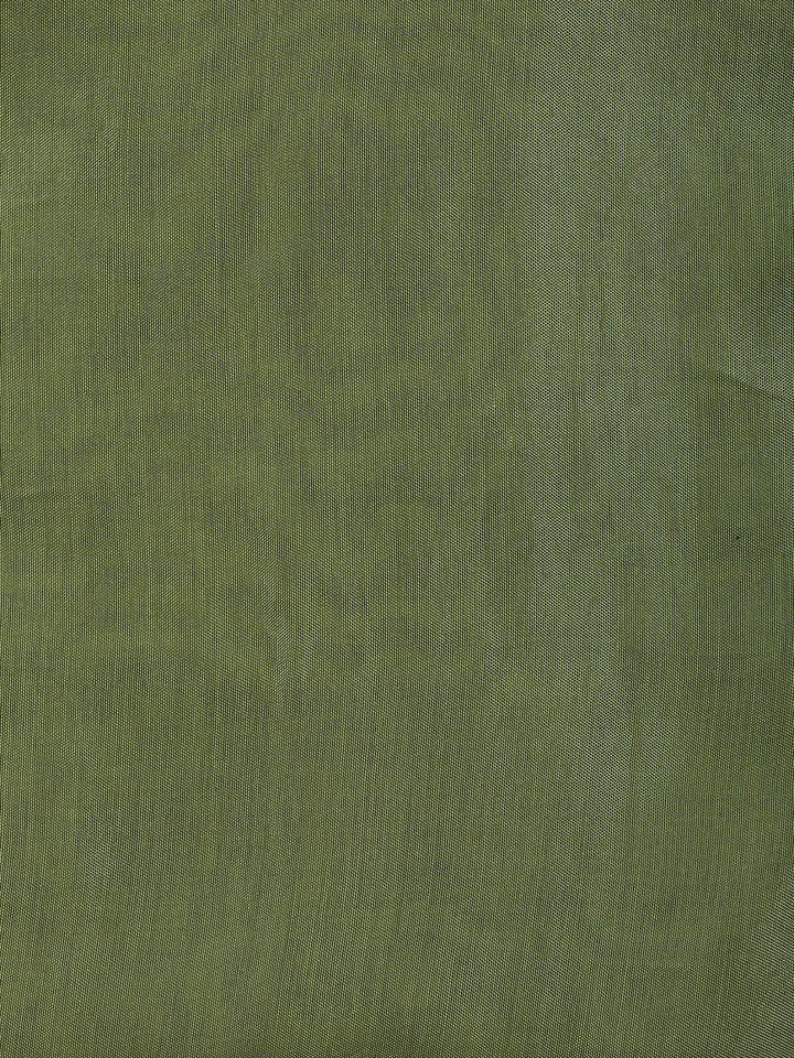 Gota Work Muslin Unstitched Suit Piece With Dupatta