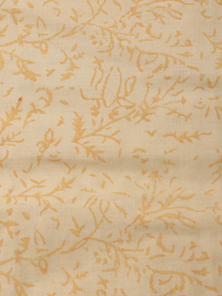 Printed Cotton Blend Unstitched Suit Piece With Dupatta