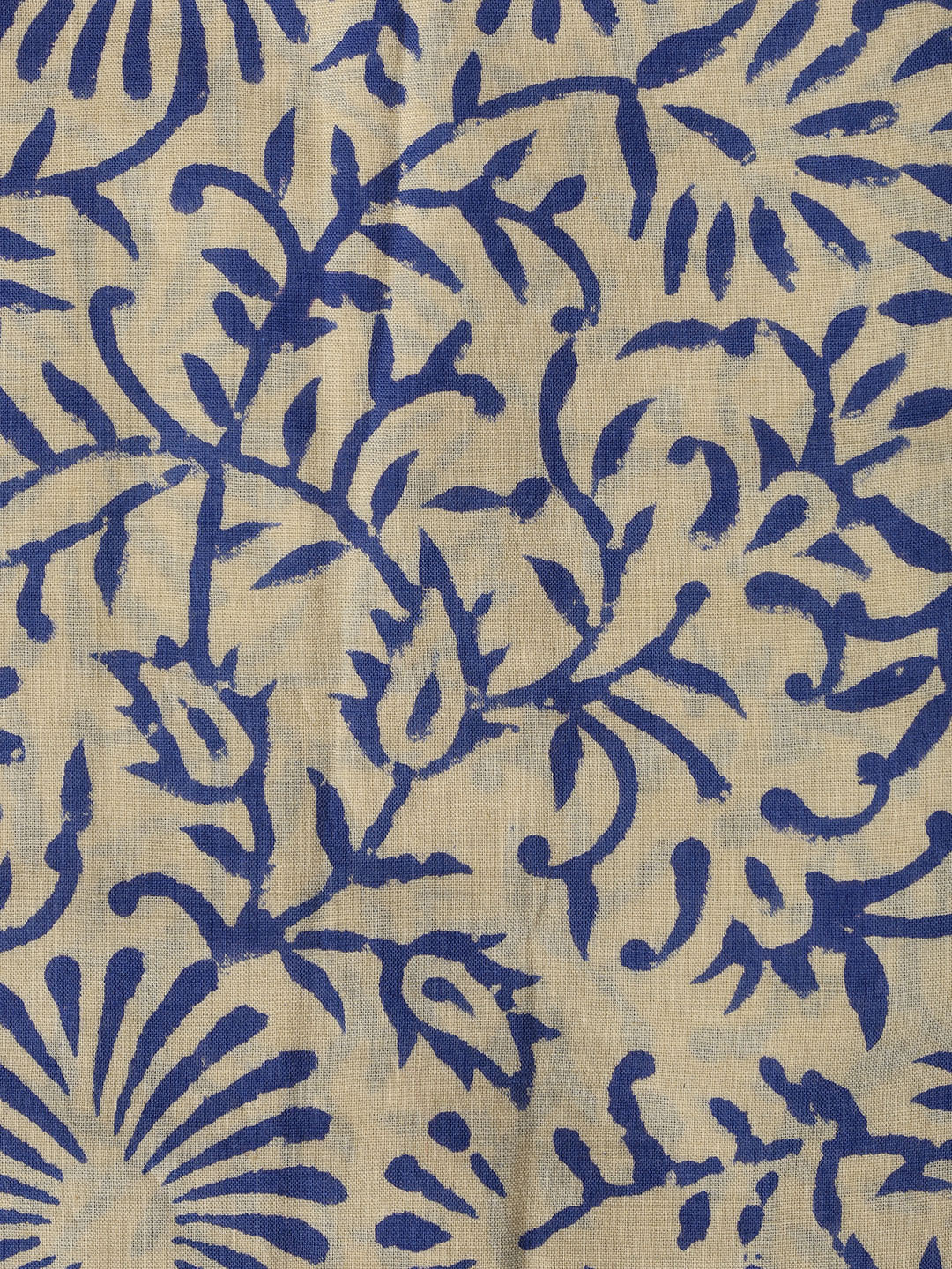 Printed Cotton Blend Unstitched Suit With Dupatta