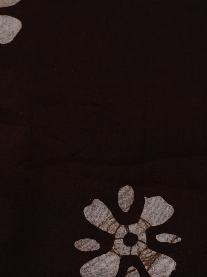 Printed Cotton Blend Unstitched Suit With Dupatta