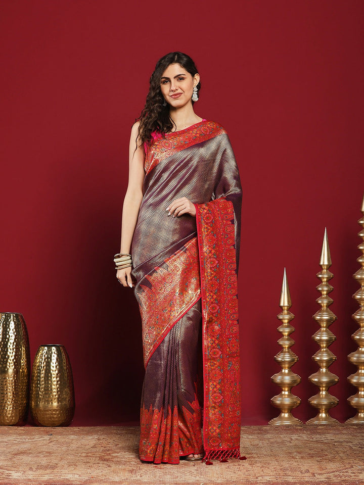 Woven Design Dola Silk Saree