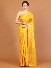 Zari Border Woven Art Silk Saree