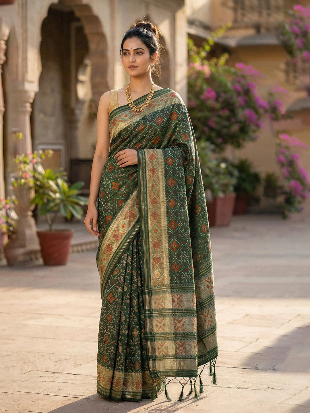 Woven Design Art Silk Saree