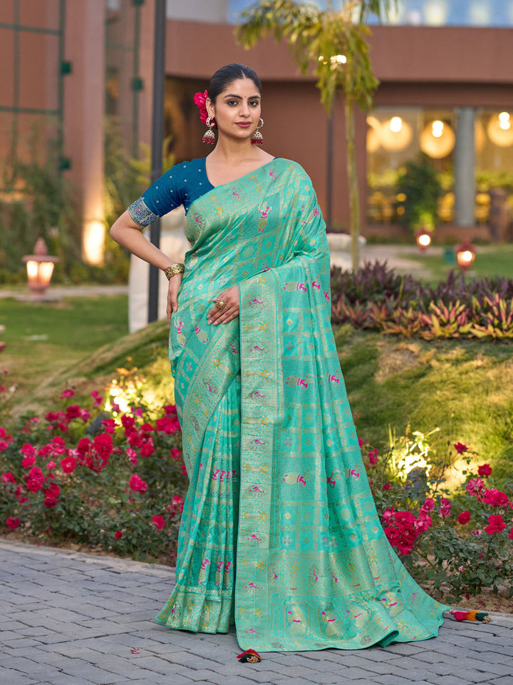 Woven Design Dola Silk Saree