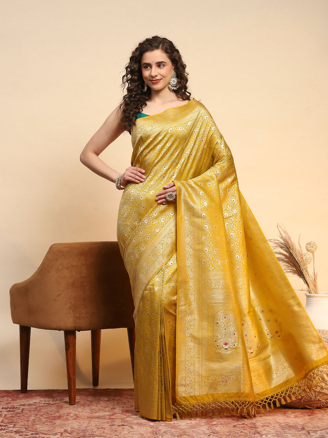 Woven Design Art Silk Saree